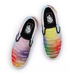Alternative view of Vans Pride Classic Slip-On In Rainbow/True White