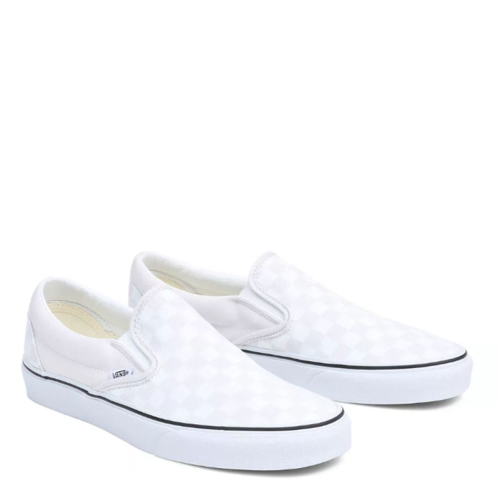 Vans Colour Theory Checkerboard Classic Slip-On In Cloud 4 Vans Colour Theory Checkerboard Classic Slip-On In Cloud - Image 2