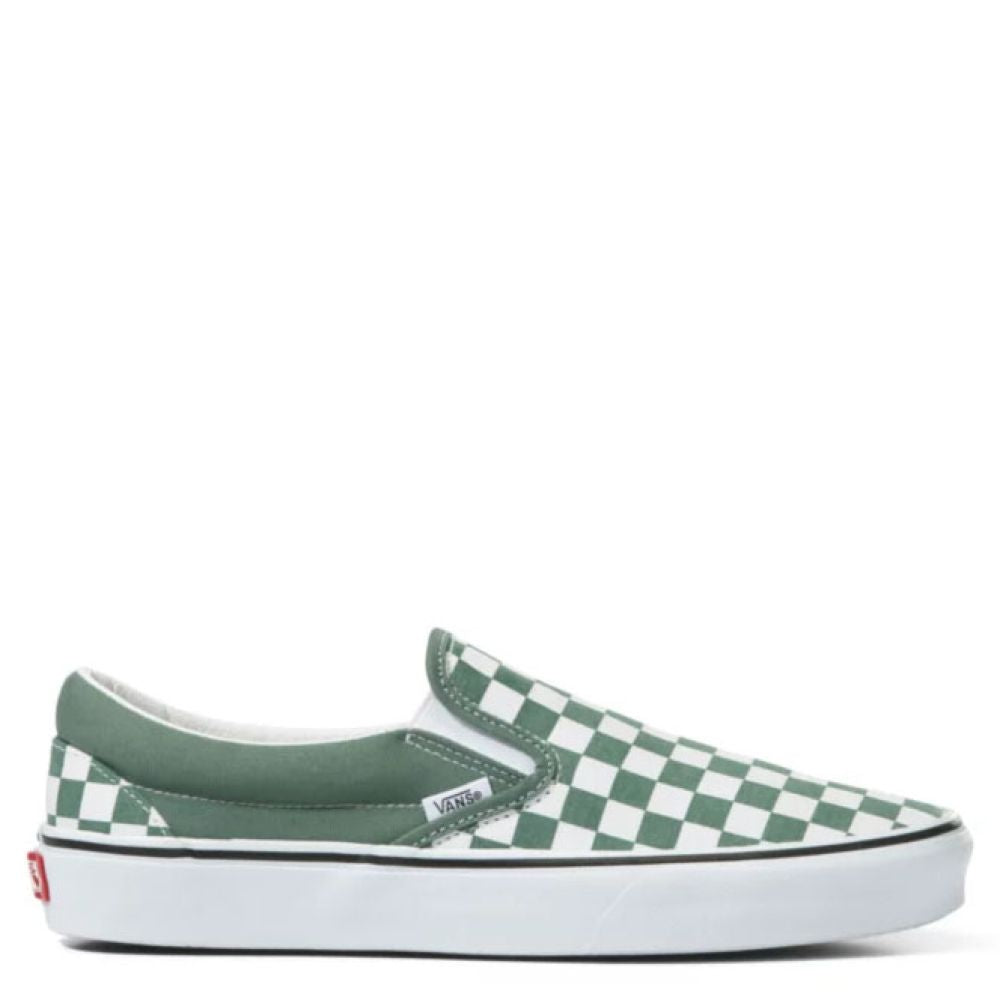 Vans Colour Theory Checkerboard Classic Slip-On in Duck Green Vans Colour Theory Checkerboard Classic Slip-On In Duck Green -sorel shop 0a5jmhyqw