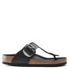 Birkenstock Women's Gizeh Big Buckle Leather In Black 1 Birkenstock Women's Gizeh Big Buckle Leather In Black -sorel shop 1018776 side 1100x