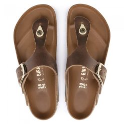 Birkenstock Women's Gizeh Big Buckle Leather In Cognac 4 Birkenstock Women's Gizeh Big Buckle Leather In Cognac -sorel shop 1018785 top 1100x