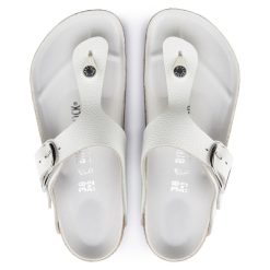 Birkenstock Women's Big Buckle Gizeh Leather In White -sorel shop 1018885 4 1100x