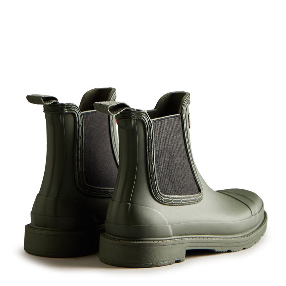 Hunter Women's Commando Chelsea Boots in Dark Olive Hunter Women's Commando Chelsea Boots In Dark Olive -sorel shop 1057
