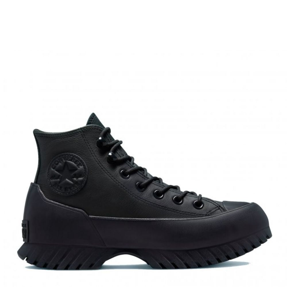 Converse Women's Chuck Taylor All Star Lugged Winter 2.0 Hi In Black/Black/Bold Mandarin 3 Converse Women's Chuck Taylor All Star Lugged Winter 2.0 Hi In Black/Black/Bold Mandarin