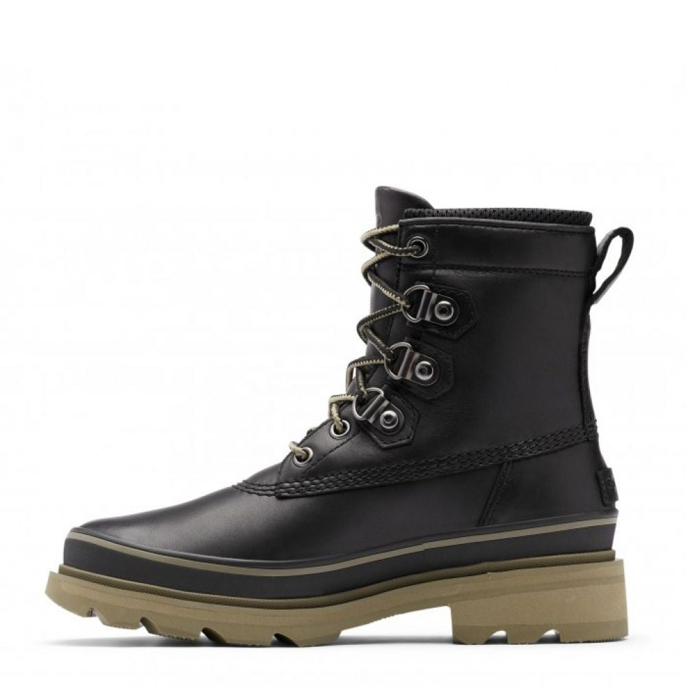 Sorel Women's Lennox Street Boot In Black/Sage 5 Sorel Women's Lennox Street Boot In Black/Sage - Image 3