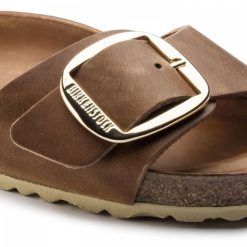 Birkenstock Women's Madrid Big Buckle Oiled Leather In Cognac (Narrow Width) -sorel shop 1 0 1006525 detail 1 1100x