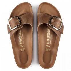 Birkenstock Women's Madrid Big Buckle Oiled Leather In Cognac (Narrow Width) -sorel shop 1 0 1006525 top 1100x