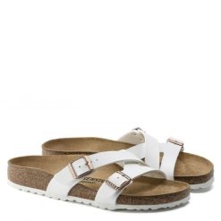 Birkenstock Yao Birko-Flor In White (Narrow Width) -sorel shop 1 0 1016761 pair 1100x