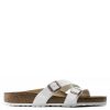 Birkenstock Yao Birko-Flor In White (Narrow Width) -sorel shop 1 0 1016761 side 1 1 1100x