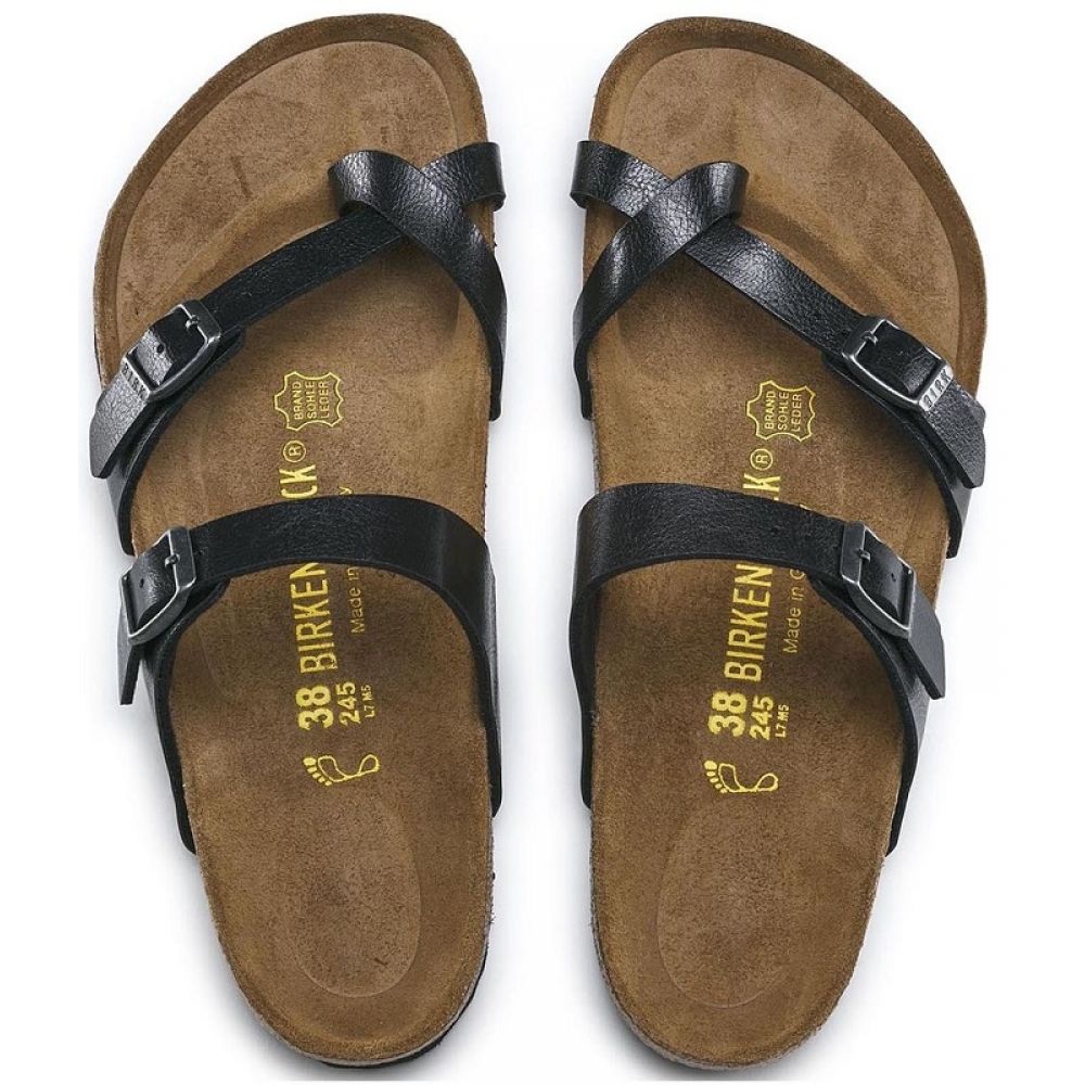 Birkenstock Mayari Birko-Flor Graceful In Licorice 6 Birkenstock Mayari Birko-Flor Graceful In Licorice - Image 4