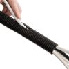 D Line Cable Tidy Tube, 1.25" Diameter X 43" Long, Black -sorel shop 204996