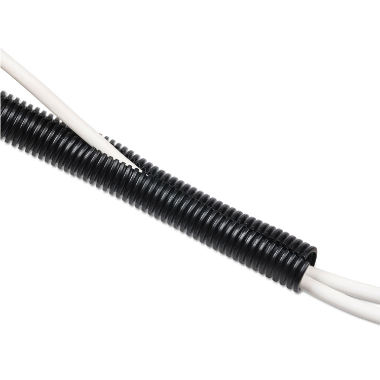 D Line Cable Tidy Tube, 1" Diameter X 43" Long, Black 3 D Line Cable Tidy Tube, 1" Diameter X 43" Long, Black