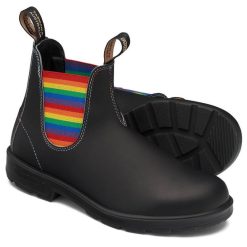 Blundstone Women's Original 2105 In Black With Rainbow Elastic And Contrast Stitching -sorel shop 2105 3 1 1100x
