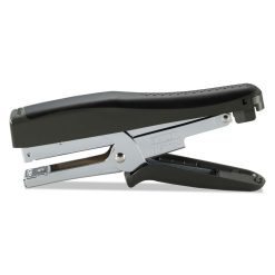 Bostitch B8 Xtreme Duty Plier Stapler, 45-Sheet Capacity, 0.25" To 0.38" Staples, 2.5" Throat, Black/Charcoal Gray