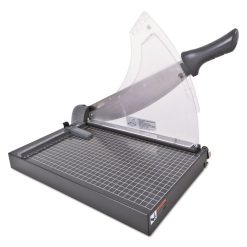Swingline® Heavy-Duty Low Force Guillotine Trimmer, 40 Sheets, 14" Cut Length, Metal Base, 10.5 X 17.5