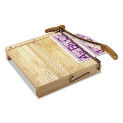 Swingline® ClassicCut Ingento Solid Maple Paper Trimmer, 15 Sheets, 12" Cut Length, 12 X 12