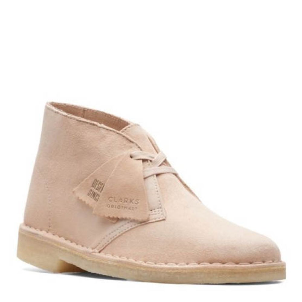 Clarks Women's Desert Boot in Beige Suede Clarks Women's Desert Boot In Beige Suede -sorel shop 26165814