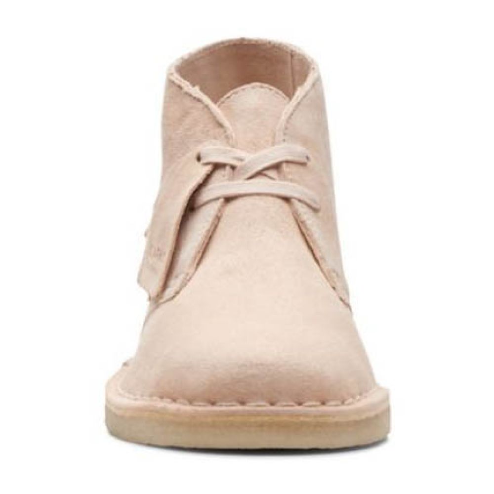 Clarks Women's Desert Boot in Beige Suede Clarks Women's Desert Boot In Beige Suede -sorel shop 26165814