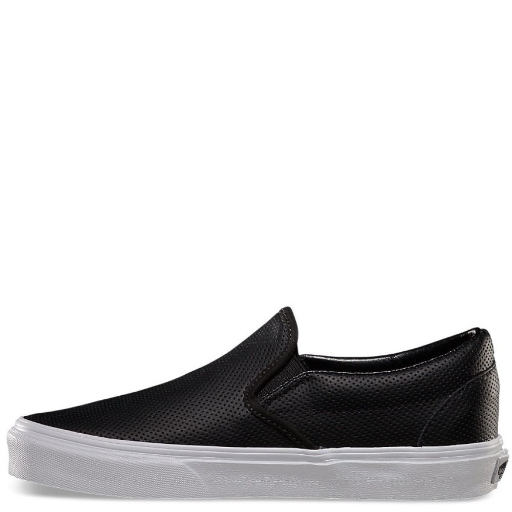 Vans Perf Leather Slip-On In Black -sorel shop 2 3 2394 vans classic slip on perf