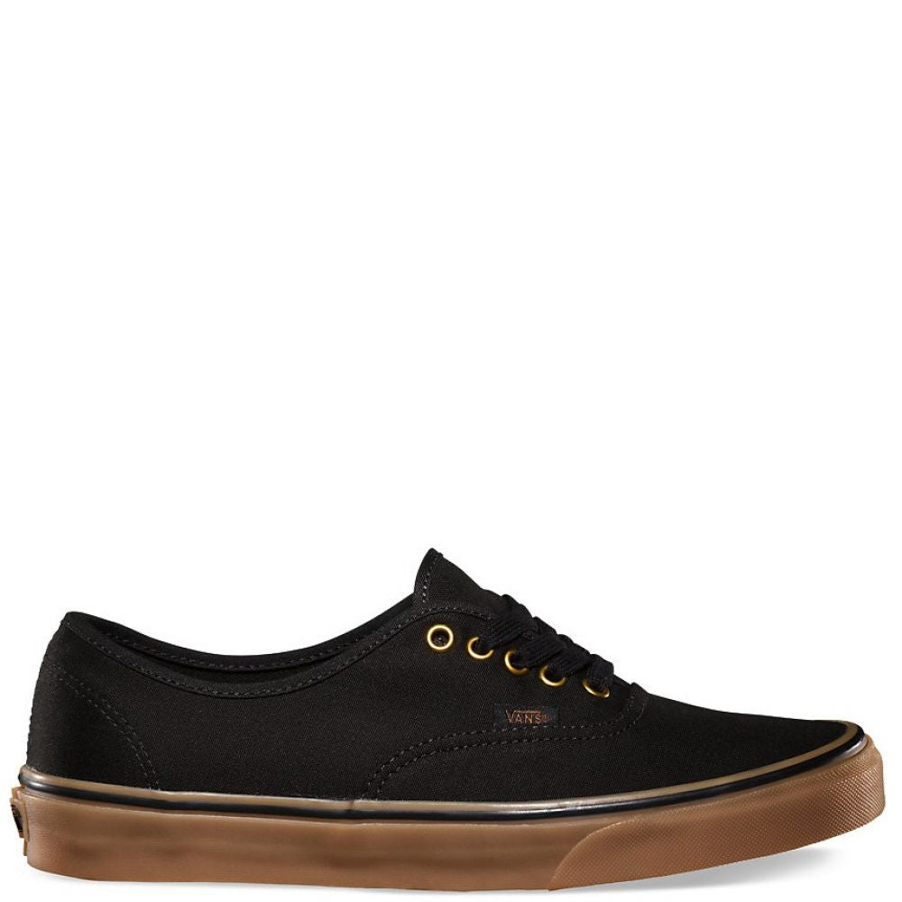 Vans Authentic In Black/Rubber 3 Vans Authentic In Black/Rubber