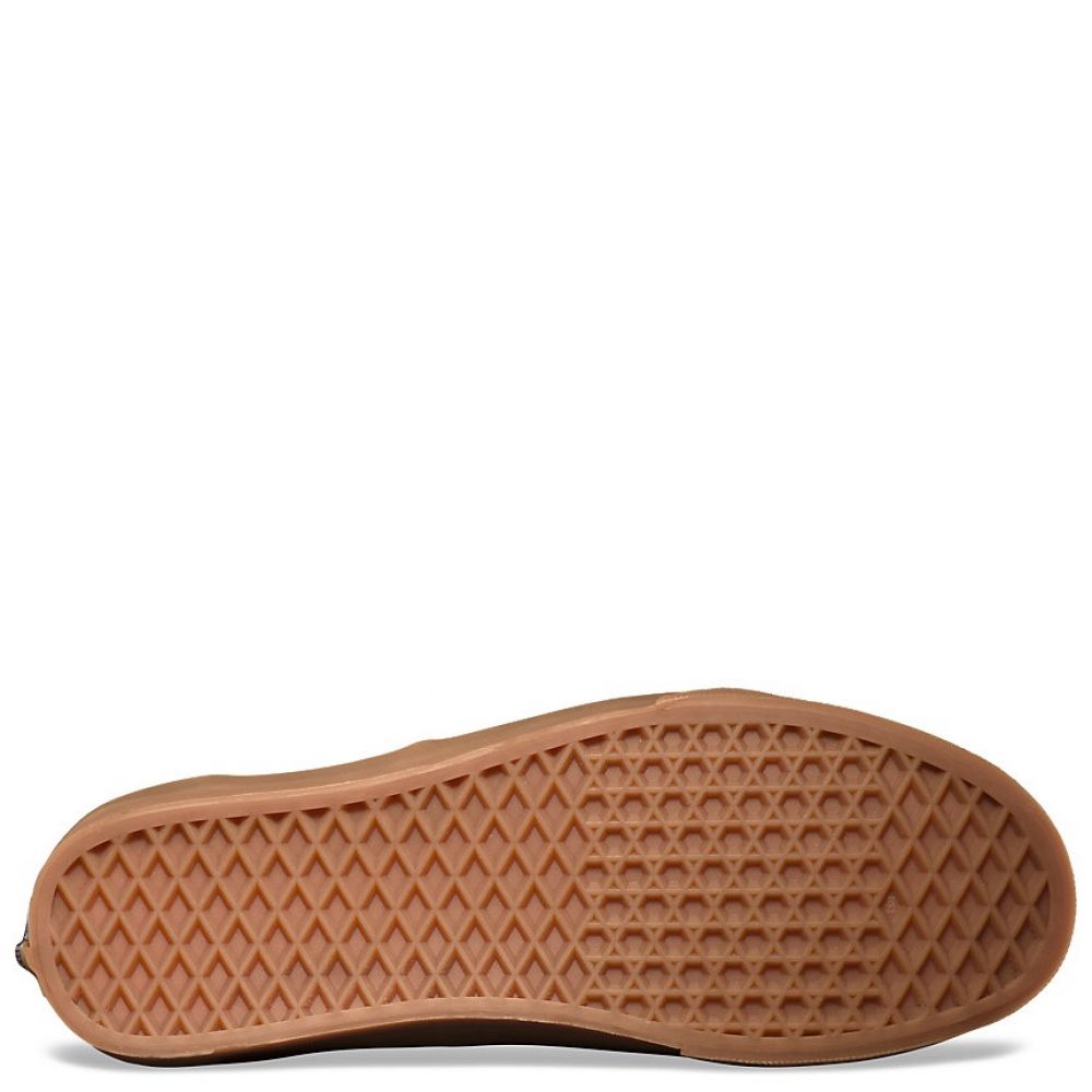Vans Authentic In Black/Rubber 4 Vans Authentic In Black/Rubber - Image 2