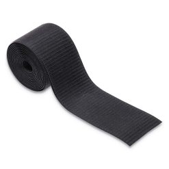 D Line Cable Grip Strip, 3" Wide X 10 Ft Long, Black