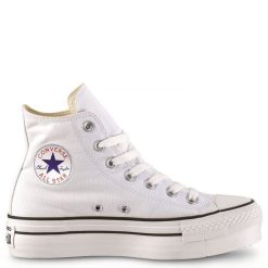 Converse Women's Chuck Taylor All Star Lift High Top In White/White