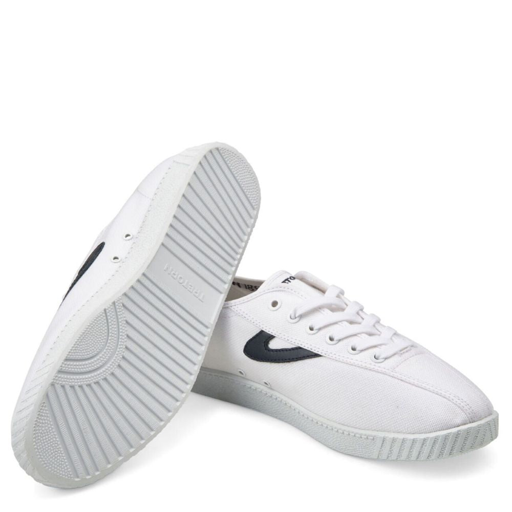 Tretorn Nylite Plus Canvas in White/Navy Tretorn Nylite Plus Canvas In White/Navy -sorel shop 480167031