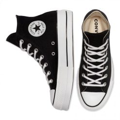 Converse Women's Chuck Taylor All Star Canvas Platform Hi In Black/White/White -sorel shop 560845c e 08x1 2 1100x