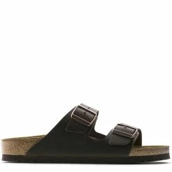 Birkenstock Arizona Oiled Leather In Habana (Narrow Width)