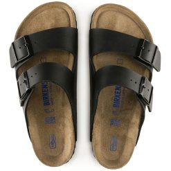 Birkenstock Arizona Softbed Birko-Flor In Black 4 Birkenstock Arizona Softbed Birko-Flor In Black -sorel shop 5 5 551253 top 1100x