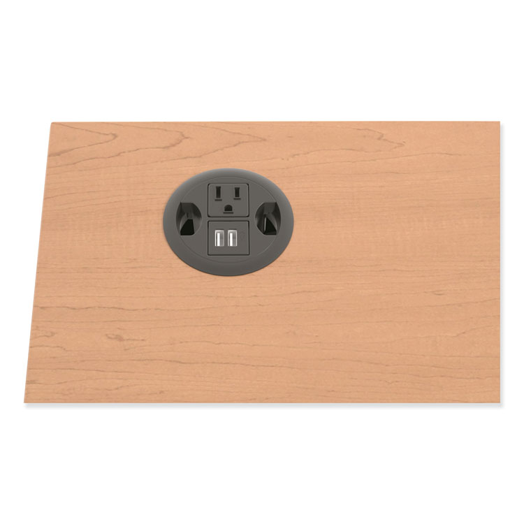 USB AC Power Hub Grommet, 3" Diameter, Black HON® USB AC Power Hub Grommet, 3" Diameter, Black -sorel shop 623371