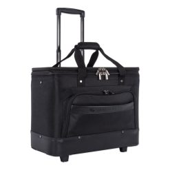 Swiss Mobility Litigation Business Case On Wheels, Fits Devices Up To 17.3", Polyester, 11 X 19 X 16, Black