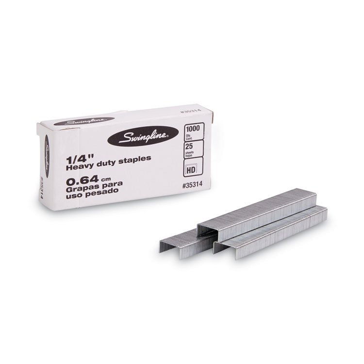 S.F. 13 Heavy-Duty Staples, 0.25" Leg, 0.5" Crown, Steel, 1,000/Box Swingline® S.F. 13 Heavy-Duty Staples, 0.25" Leg, 0.5" Crown, Steel, 1,000/Box -sorel shop 747881