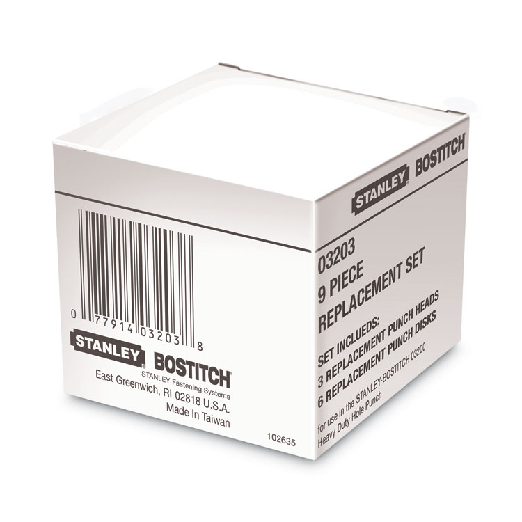 Bostitch 03200 XTreme Duty Replacement Punch Heads And Disc Set, 9/32 Diameter 5 Bostitch 03200 XTreme Duty Replacement Punch Heads And Disc Set, 9/32 Diameter - Image 3