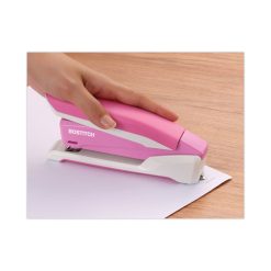 Bostitch InCourage Spring-Powered Desktop Stapler With Antimicrobial Protection, 20-Sheet Capacity, Pink/Gray -sorel shop 784288