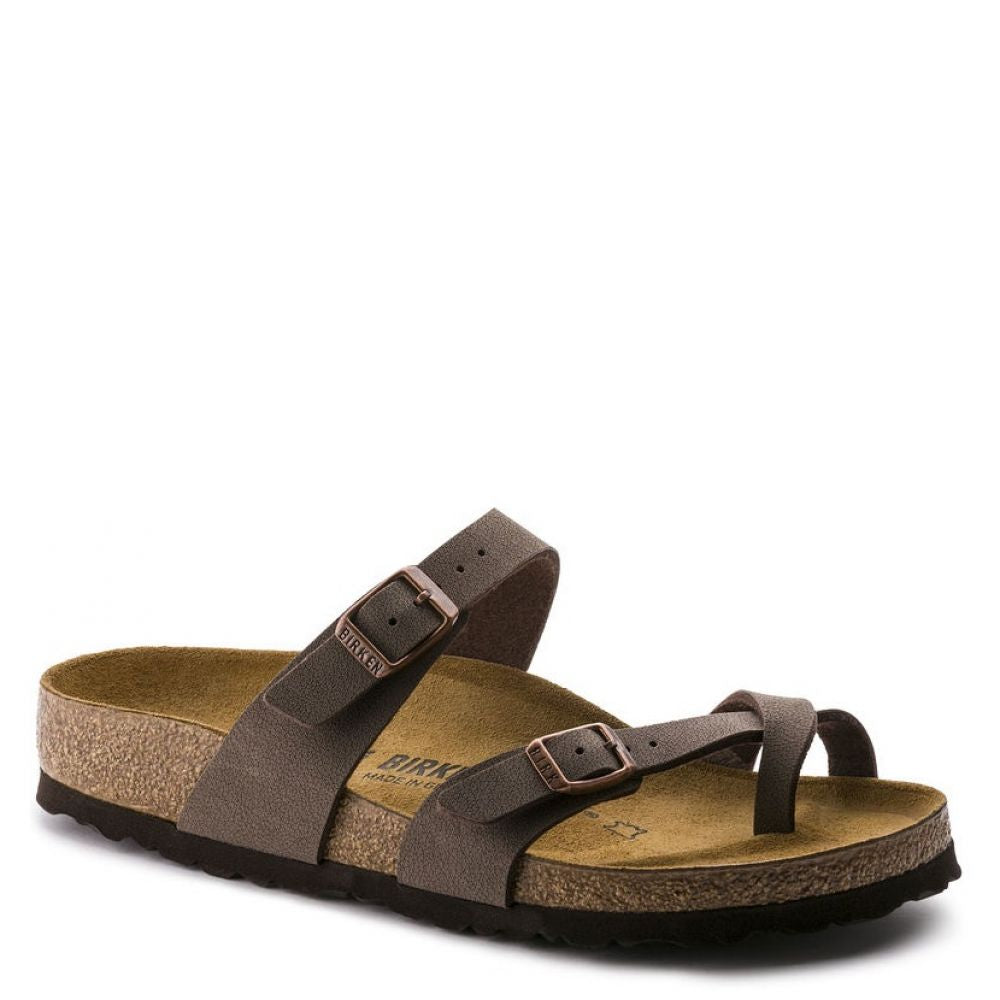 Birkenstock Mayari Birko-Flor Nubuck in Mocha (Narrow Width) Birkenstock Mayari Birko-Flor Nubuck In Mocha (Narrow Width) -sorel shop