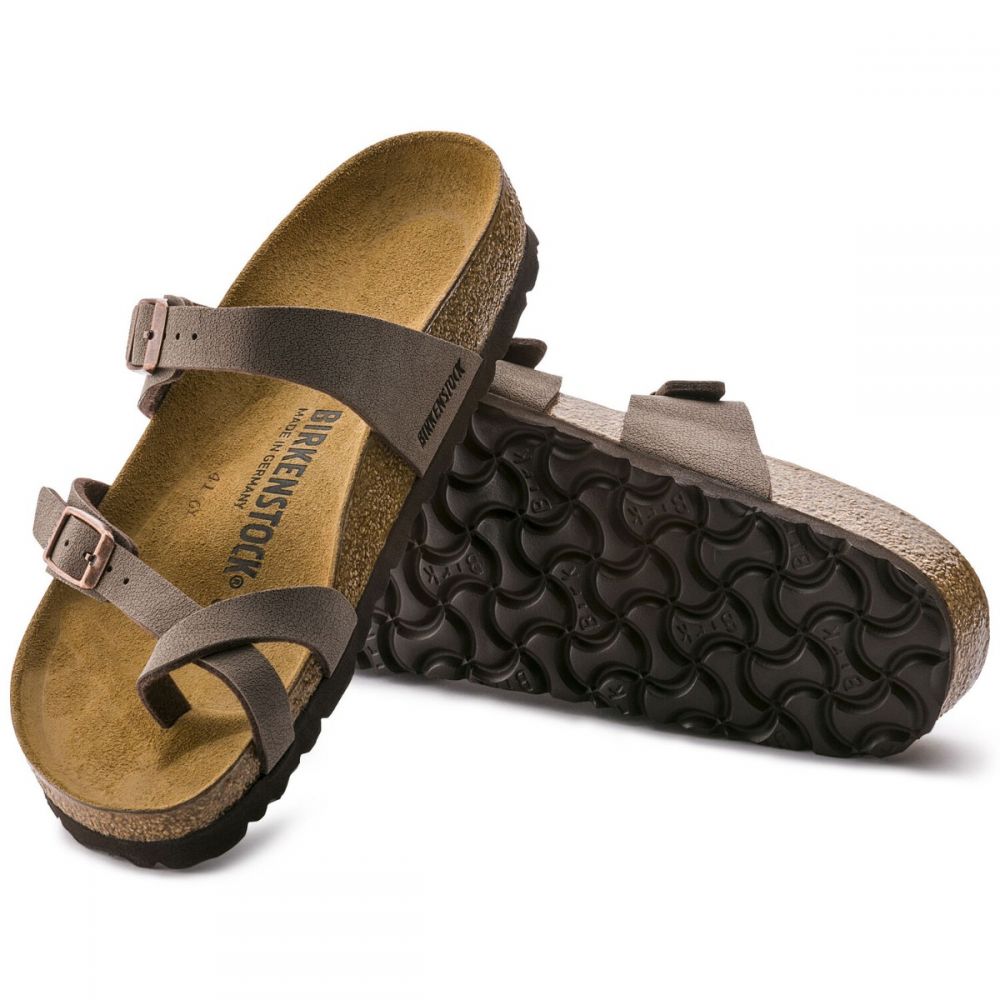 Birkenstock Mayari Birko-Flor Nubuck in Mocha (Narrow Width) Birkenstock Mayari Birko-Flor Nubuck In Mocha (Narrow Width) -sorel shop