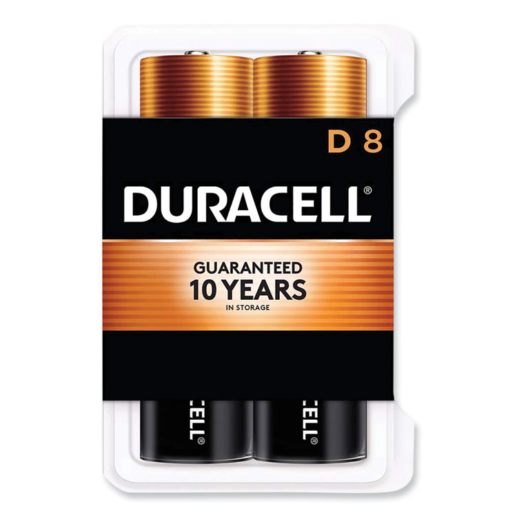 Duracell CopperTop Alkaline D Batteries, 8/Pack 3 Duracell CopperTop Alkaline D Batteries, 8/Pack
