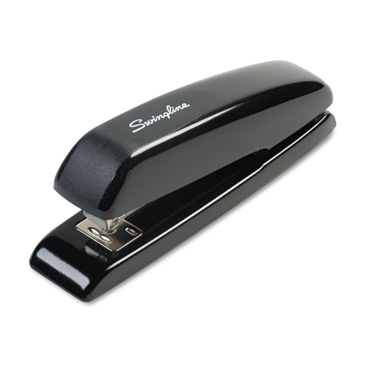 Swingline® Durable Full Strip Desk Stapler, 20-Sheet Capacity, Black 3 Swingline® Durable Full Strip Desk Stapler, 20-Sheet Capacity, Black