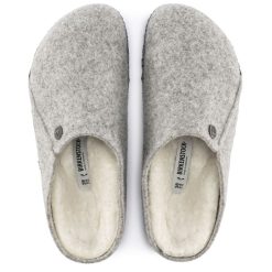 Birkenstock Men's Zermatt Shearling Wool Felt In Light Grey -sorel shop BI 1015092 2100 3 1100x