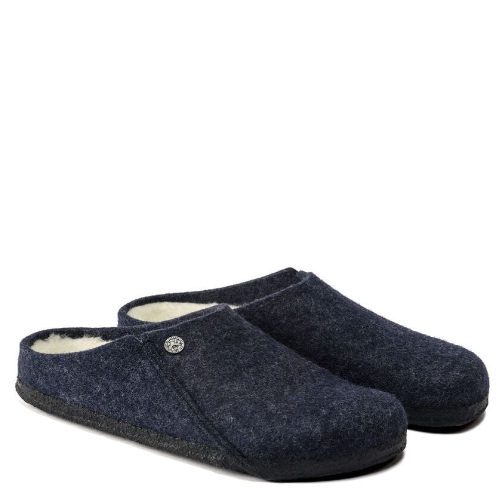 Birkenstock Men's Zermatt Shearling Wool Felt in Dark Blue Birkenstock Men's Zermatt Shearling Wool Felt In Dark Blue -sorel shop BI 1017535 2098