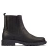Clarks Women's Orinoco2 Mid In Black Leather