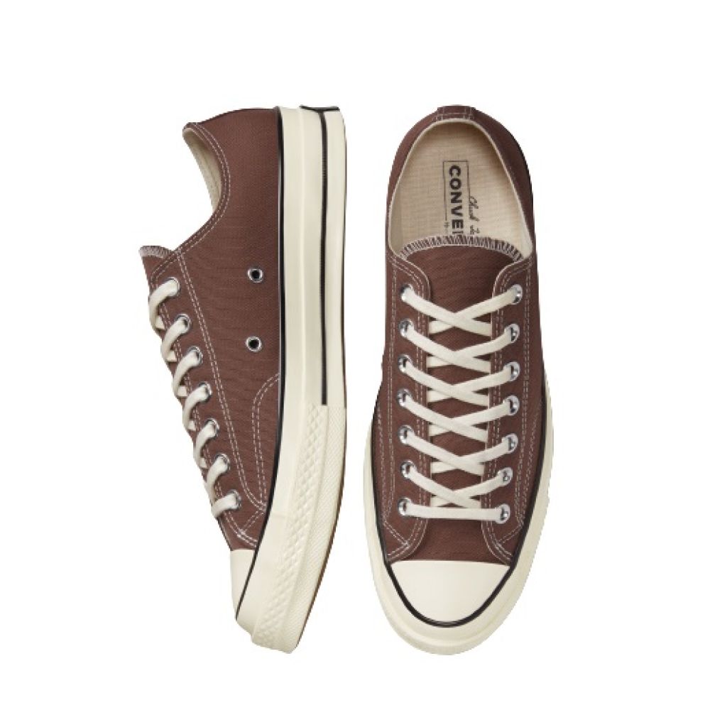 Converse Chuck 70 Vintage Canvas Low in Earthy Brown/Egret/Black Converse Chuck 70 Vintage Canvas Low In Earthy Brown/Egret/Black -sorel shop CN A02768C 3586