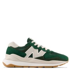 New Balance 57/40 In Nightwatch Green With Timberwolf And White