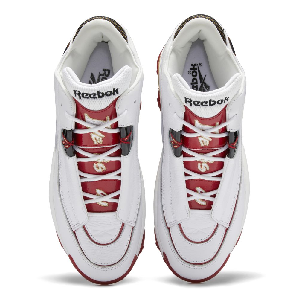 Reebok Men's The Answer DMX Basketball Shoe In Ftwr White/Flash Red/Core Black 6 Reebok Men's The Answer DMX Basketball Shoe In Ftwr White/Flash Red/Core Black - Image 4