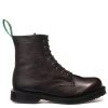 Solovair 8 Eye Derby Boot In Dark Brown Grain 2 Solovair 8 Eye Derby Boot In Dark Brown Grain -sorel shop SV 551 DB SG 118 1 1100x