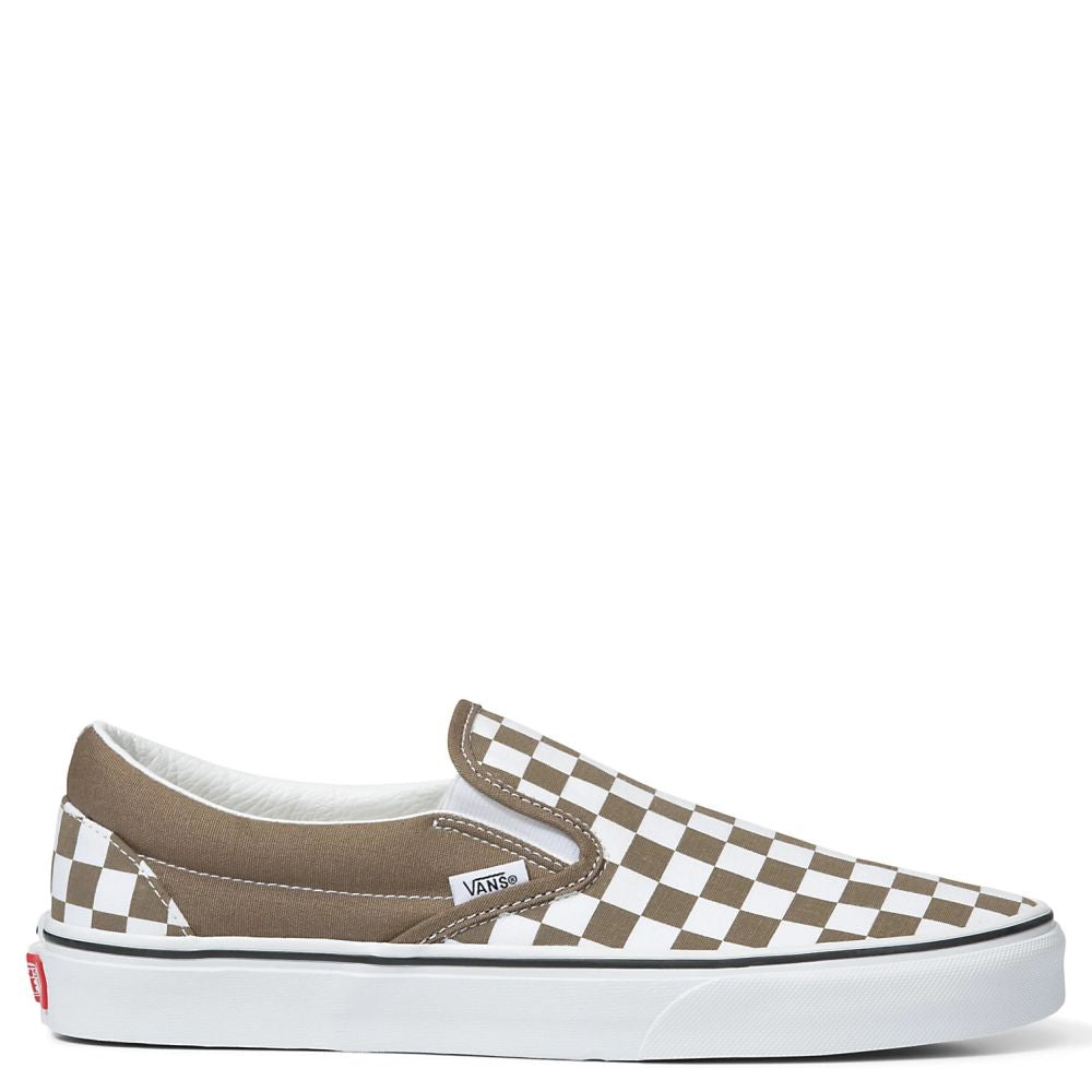 Vans Checkerboard Classic Slip-On in Walnut Vans Checkerboard Classic Slip-On In Walnut -sorel shop VN 0A7Q5D1NU 4283