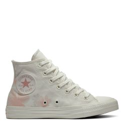 Converse Women's Chuck Taylor All Star Desert Floral High Top In Rust Pink