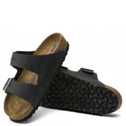 Birkenstock Women's Arizona Oiled Nubuck Leather In Black (Narrow Width) 5 Birkenstock Women's Arizona Oiled Nubuck Leather In Black (Narrow Width) -sorel shop a r arizona 752483 4 1100x